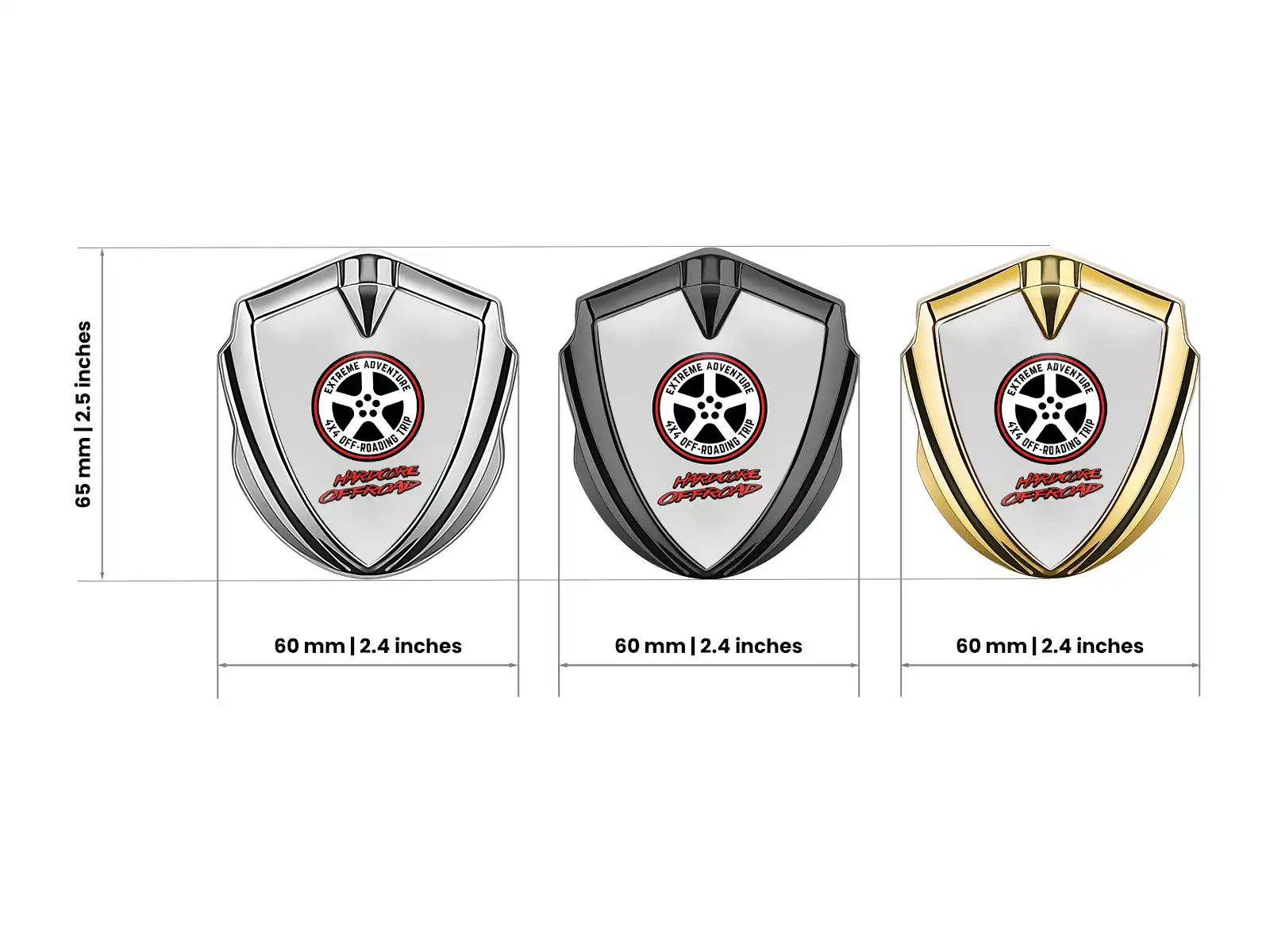 Emblem Fender Badge Tuning Inspired Alloy
